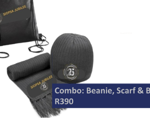 Jubilee Combo-Beanie, Scarf and Bag